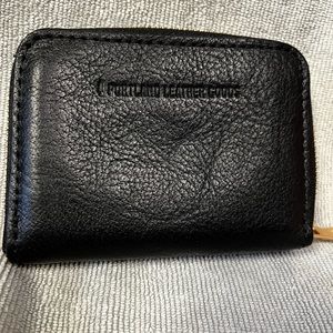 Portland Leather Goods Small Zip Wallet